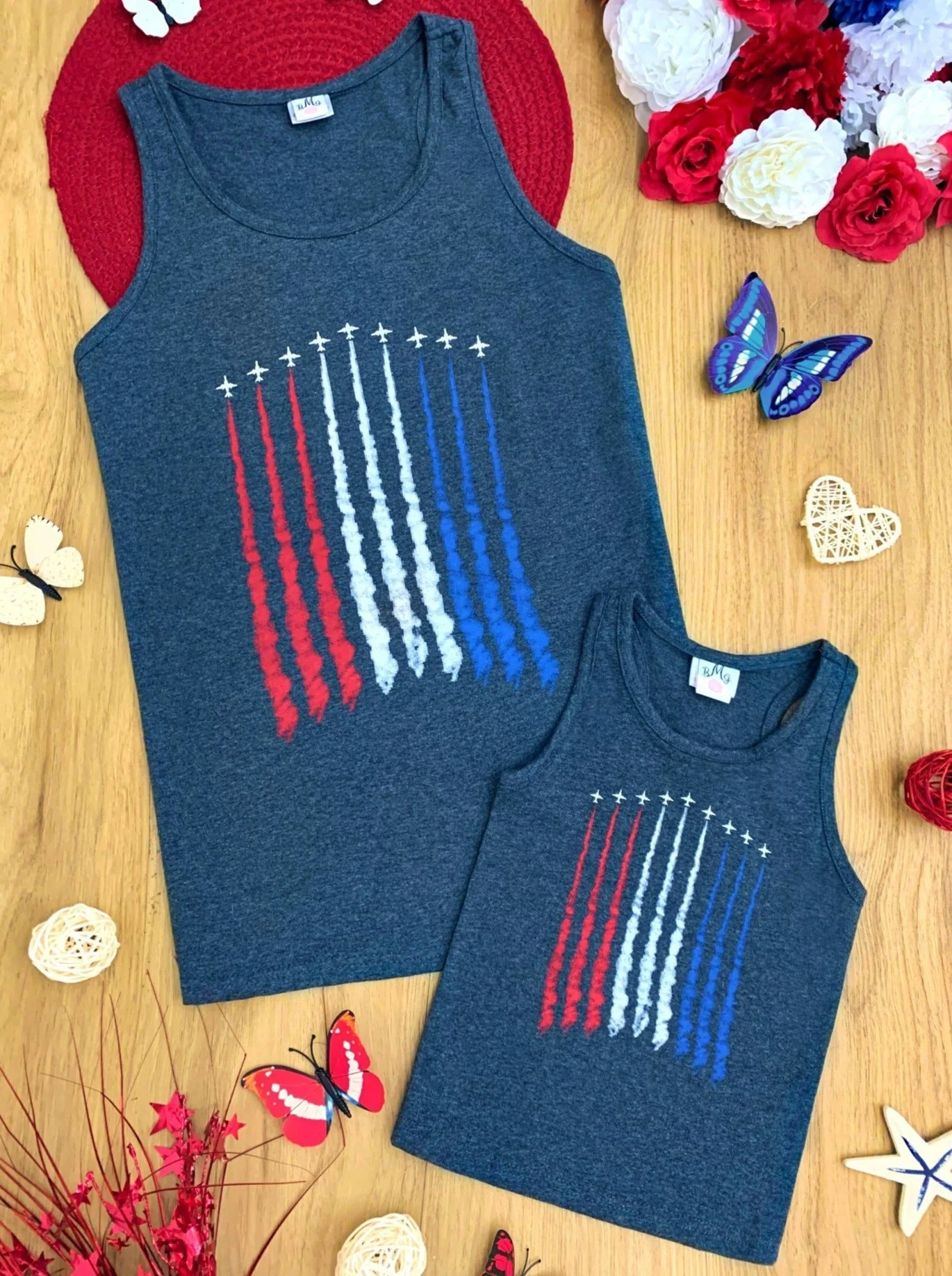 Mommy and Me Cool Air Show Tank Top - Image 3